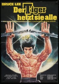 8g582 ENTER THE PANTHER German 1976 different and misleading Enzo Sciotti of Bruce Lee!