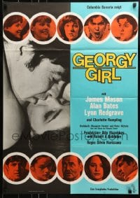 8g599 GEORGY GIRL German 1966 Lynn Redgrave, James Mason, Alan Bates, sexy Charlotte Rampling!