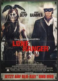 8g658 LONE RANGER video German 2013 Disney, Johnny Depp, Armie Hammer in the title role!