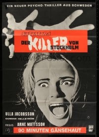 8g669 NIGHTMARE German 1969 Ulla Jacobsson, Gunnar Hellstrom, Swedish horror!
