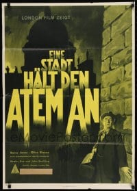 8g699 SEVEN DAYS TO NOON German 1951 Atom Bomb, Boulting Brothers thriller with-a-difference!