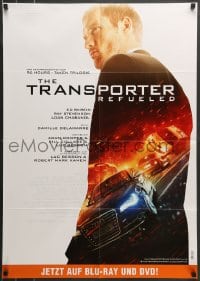 8g722 TRANSPORTER REFUELED video German 2015 great huge close up of Ed Skrein in the title role!