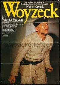 8g739 WOYZECK German 1979 Werner Herzog, Eva Mattes, c/u of crazed Klaus Kinski!