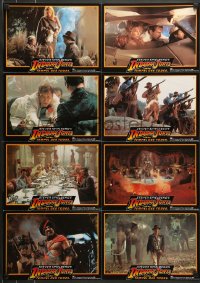 8g466 INDIANA JONES & THE TEMPLE OF DOOM German LC poster 1984 Lucas & Spielberg classic!