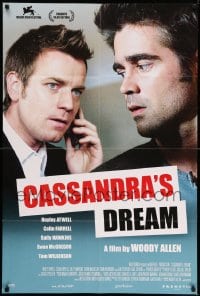 8g321 CASSANDRA'S DREAM Swiss 2007 Colin Farrell, Ewan McGregor, Hayley Atwell!