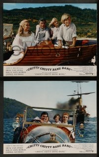 8g157 CHITTY CHITTY BANG BANG 10 style A French LCs 1969 Dick Van Dyke & Sally Ann Howes!