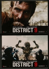 8g303 DISTRICT 9 4 French LCs 2009 Neill Blomkamp, Sharlto Copley, cool images!