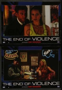 8g201 END OF VIOLENCE 8 French LCs 1997 directed by Wim Wenders, Traci Lind, Andie Macdowell!