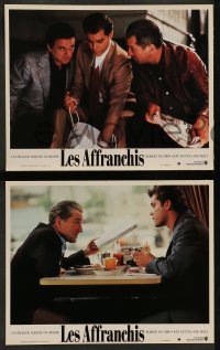 8g203 GOODFELLAS 8 French LCs 1990 Robert De Niro, Joe Pesci, Ray Liotta, Scorsese classic!