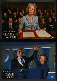 8g278 IRON LADY 6 French LCs 2012 cool images of Meryl Streep as Margaret Thatcher!