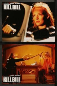 8g161 KILL BILL: VOL. 2 10 French LCs 2004 cool images of Uma Thurman, David Carradine, Tarantino!