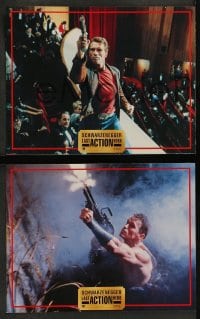 8g215 LAST ACTION HERO 8 French LCs 1993 Arnold Schwarzenegger, F. Murray Abraham, O'Brien!