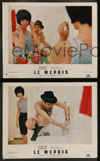 8g117 LE MEPRIS 13 French LCs 1963 Jean-Luc Godard, best images of super sexy Brigitte Bardot!