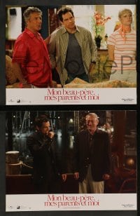 8g142 MEET THE FOCKERS 12 French LCs 2004 Robert De Niro, Ben Stiller, and Dustin Hoffman!