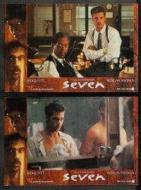8g148 SEVEN 12 French LCs 1995 David Fincher, Morgan Freeman, Brad Pitt!