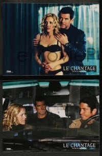 8g308 SHATTERED 4 French LCs 2008 Mike Barker's Butterfly on a Wheel, Pierce Brosnan, Maria Bello!