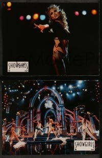 8g166 SHOWGIRLS 10 French LCs 1996 sexy strippers Elizabeth Berkley & Gina Gershon!