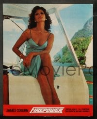 8g047 FIREPOWER 20 German LCs 1979 great images of Sophia Loren, James Coburn & O.J. Simpson!