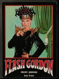 8g010 FLASH GORDON 7 Italian LCs 1981 different art of Jones, Anderson, Daltoin, Muti & Von Sydow!