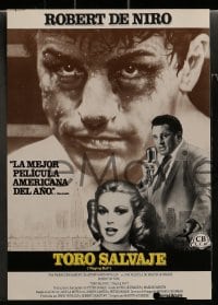 8g043 RAGING BULL 9 Spanish LCs 1980 Hagio border art of Robert De Niro, Scorsese boxing classic!