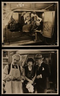 8h942 KISS IN A TAXI 2 7.75x9.75 keybook stills 1927 waitress Bebe Daniels, Conklin and Kolker!