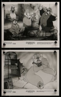 8h371 AMERICAN TAIL 9 8x10 stills 1986 Steven Spielberg, Don Bluth cartoon, Fievel the mouse!