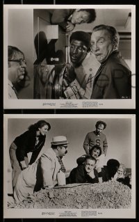 8h421 BANK SHOT 8 8x10 stills 1974 George C. Scott in the biggest withdrawal in banking history!