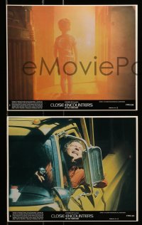 8h100 CLOSE ENCOUNTERS OF THE THIRD KIND 8 8x10 mini LCs 1977 Steven Spielberg, Dreyfuss, Truffaut!