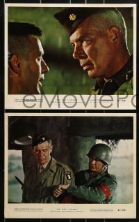 8h068 DIRTY DOZEN 12 color 8x10 stills 1967 soldiers Charles Bronson, Lee Marvin & Robert Ryan!