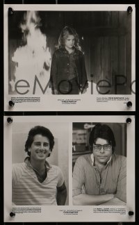 8h253 FIRESTARTER 17 8x10 stills 1984 Stephen King, Drew Barrymore, David Keith, Sheen, Scott!