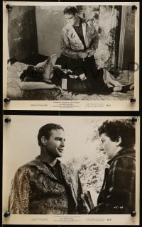 8h859 FUGITIVE KIND 3 8x10 stills 1960 Sidney Lumet, all with cool images of Marlon Brando!