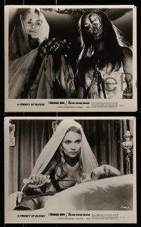8h388 I DISMEMBER MAMA/BLOOD SPATTERED BRIDE 9 8x10 stills 1974 cool horror images, Zooey Hall!