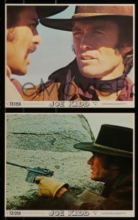 8h117 JOE KIDD 8 8x10 mini LCs 1972 Clint Eastwood, Don Stroud, John Sturges western!