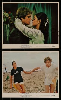 8h190 LOVE STORY 4 color 8x10 stills 1971 John Marley, Ali MacGraw & Ryan O'Neal!