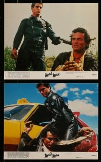 8h159 MAD MAX 6 8x10 mini LCs 1980 wasteland cop Mel Gibson, Miller Australian action classic!