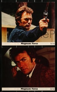 8h120 MAGNUM FORCE 8 8x10 mini LCs 1973 Clint Eastwood is Dirty Harry, Holbrook, more!