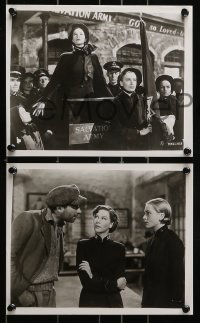 8h870 MAJOR BARBARA 3 8x10 stills 1941 George Bernard Shaw, Hiller, Deborah Kerr in her first role!