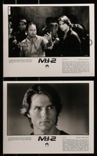 8h247 MISSION IMPOSSIBLE 2 19 8x10 stills 2000 Tom Cruise, John Woo directed sequel, action images!