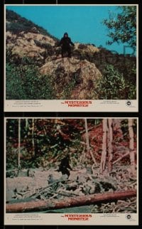 8h162 MYSTERIOUS MONSTERS 6 8x10 mini LCs 1975 proof that Bigfoot & the Loch Ness Monster exist!