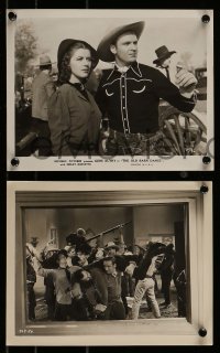 8h875 OLD BARN DANCE 3 8x10 stills 1938 great images of Gene Autry & w/Helen Valkis!