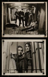 8h726 PENITENTIARY 5 8x10 stills 1938 Walter Connolly, John Howard & Jean Parker rock the Big House