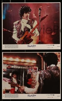 8h129 PURPLE RAIN 8 8x10 mini LCs 1984 great close images of pop star Prince & Apollonia Kotero!