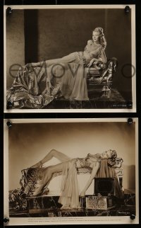 8h734 SALOME 5 8x10 stills 1953 all great images of sexiest Rita Hayworth in the title role!