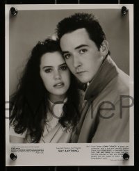 8h646 SAY ANYTHING 6 8x10 stills 1989 John Cusack, pretty Ione Skye, Cameron Crowe directed!
