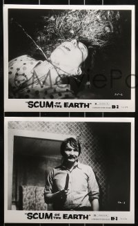 8h364 SCUM OF THE EARTH 10 8x10 stills 1974 see the real Poor White Trash Part II!