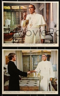 8h066 SHOES OF THE FISHERMAN 16 color 8x10 stills 1969 Pope Anthony Quinn, David Janssen, Olivier