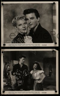 8h886 SON OF BELLE STARR 3 8x10 stills 1953 Keith Larsen, Peggie Castle, super sexy Dona Drake!