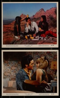 8h195 STAY AWAY JOE 4 color 8x10 stills 1968 Elvis Presley, sexy Quentin Dean & native Americans!
