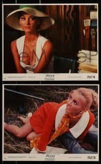 8h137 STONEY 8 8x10 mini LCs 1975 cool images of sexiest Barbara Bouchet, Michael Rennie!