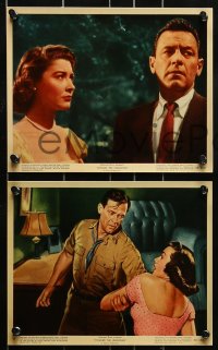 8h154 TOWARD THE UNKNOWN 7 color 8x10 stills 1956 images of pilot William Holden & Virginia Leith!